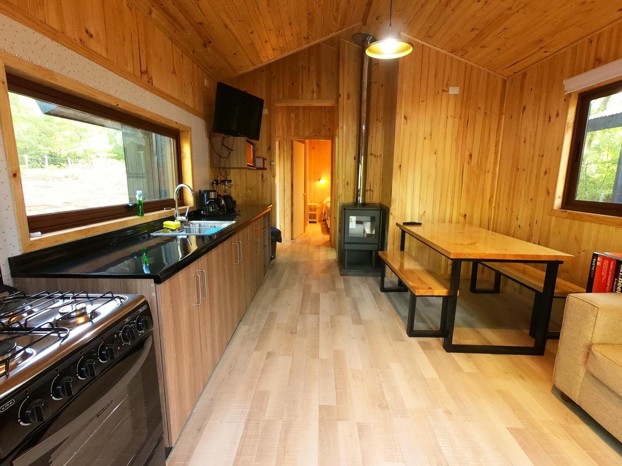 Cabanas Kalinaw Las Trancas Kültér fotó