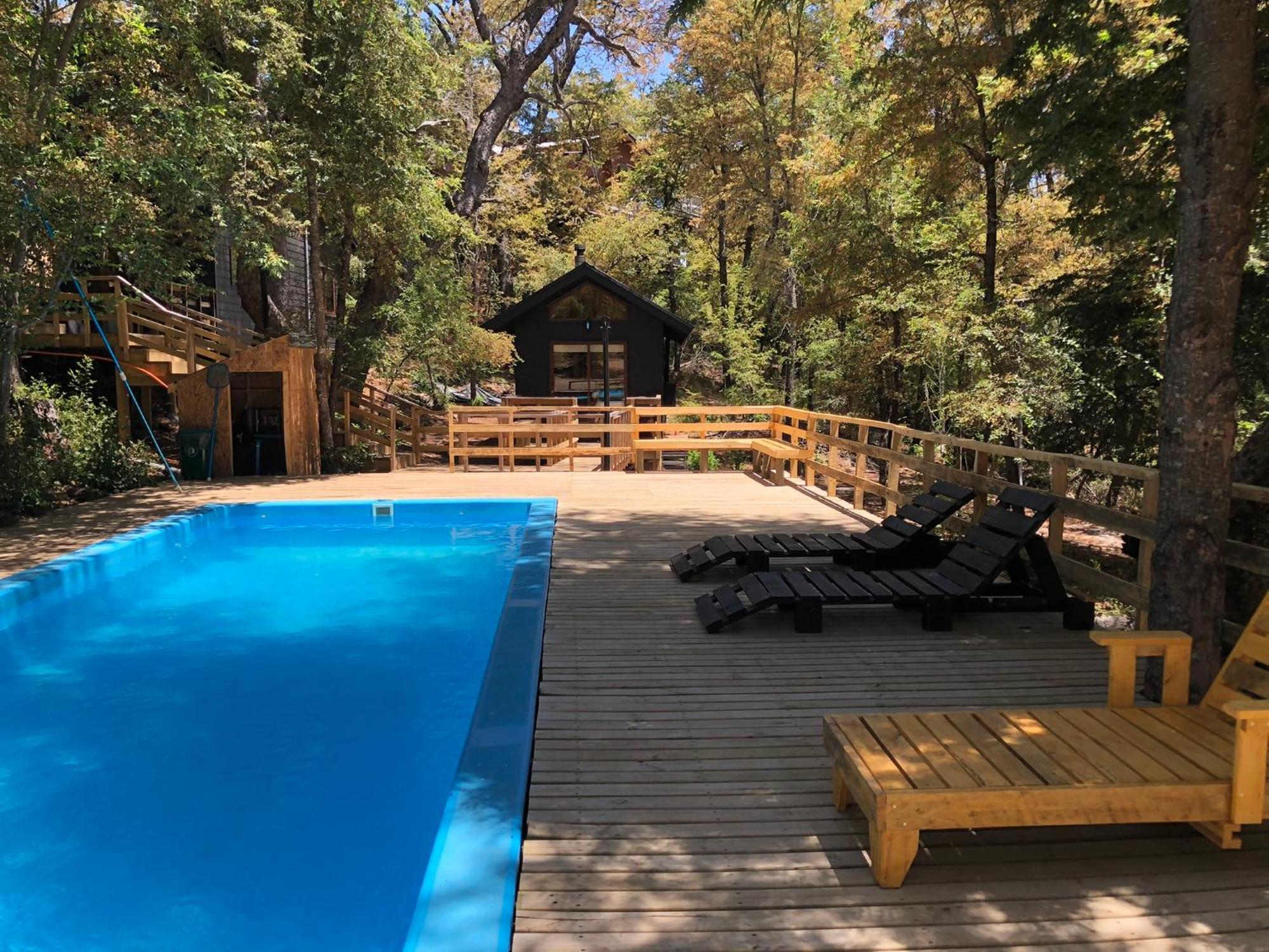 Cabanas Kalinaw Las Trancas Kültér fotó