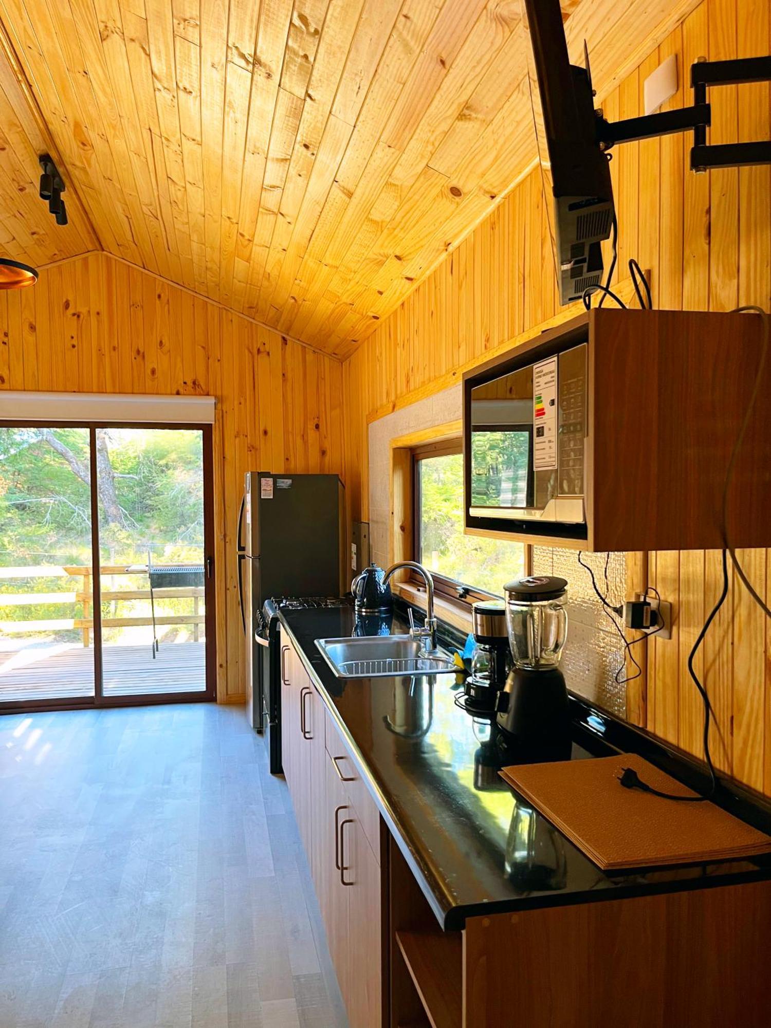 Cabanas Kalinaw Las Trancas Kültér fotó
